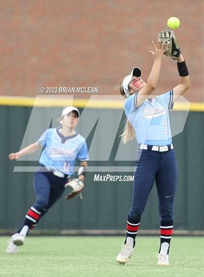 Thumbnail 3 in Richland @ Burleson (UIL Softball 5A Region 1 & 3 Bi District) photogallery.