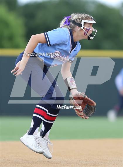 Thumbnail 2 in Richland @ Burleson (UIL Softball 5A Region 1 & 3 Bi District) photogallery.