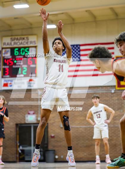 Thumbnail 2 in Golden Valley vs. Fernley (Rail City Classic) photogallery.