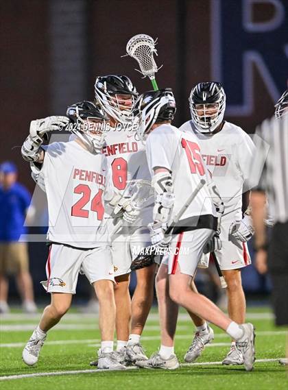 Thumbnail 3 in Fairport @ Penfield (NYSPHSAA Section V Class A Semifinal) photogallery.