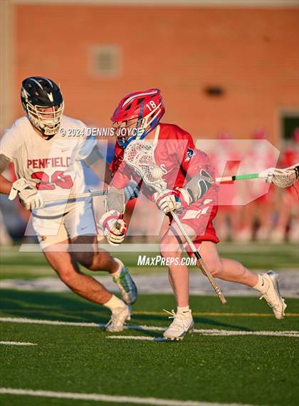 Thumbnail 3 in Fairport @ Penfield (NYSPHSAA Section V Class A Semifinal) photogallery.