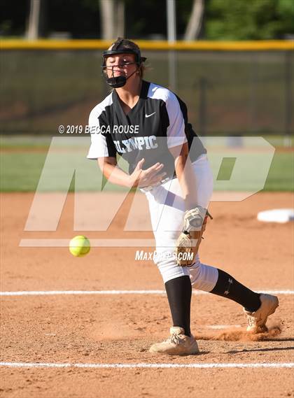 Thumbnail 1 in South Mecklenburg vs Olympic (SoMeck 7 4A Conference Tournament Final) photogallery.