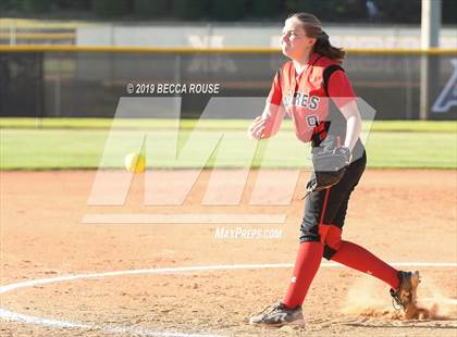 Thumbnail 3 in South Mecklenburg vs Olympic (SoMeck 7 4A Conference Tournament Final) photogallery.