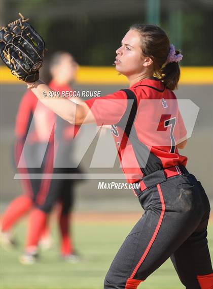 Thumbnail 1 in South Mecklenburg vs Olympic (SoMeck 7 4A Conference Tournament Final) photogallery.