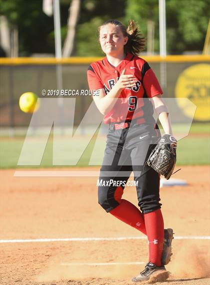 Thumbnail 3 in South Mecklenburg vs Olympic (SoMeck 7 4A Conference Tournament Final) photogallery.