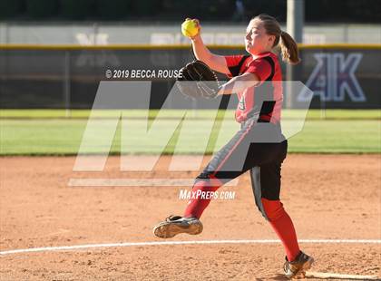 Thumbnail 2 in South Mecklenburg vs Olympic (SoMeck 7 4A Conference Tournament Final) photogallery.