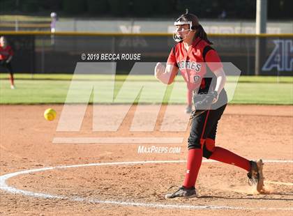 Thumbnail 3 in South Mecklenburg vs Olympic (SoMeck 7 4A Conference Tournament Final) photogallery.