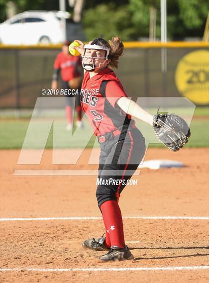 Thumbnail 3 in South Mecklenburg vs Olympic (SoMeck 7 4A Conference Tournament Final) photogallery.