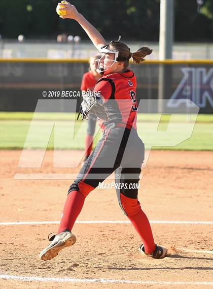 Thumbnail 2 in South Mecklenburg vs Olympic (SoMeck 7 4A Conference Tournament Final) photogallery.