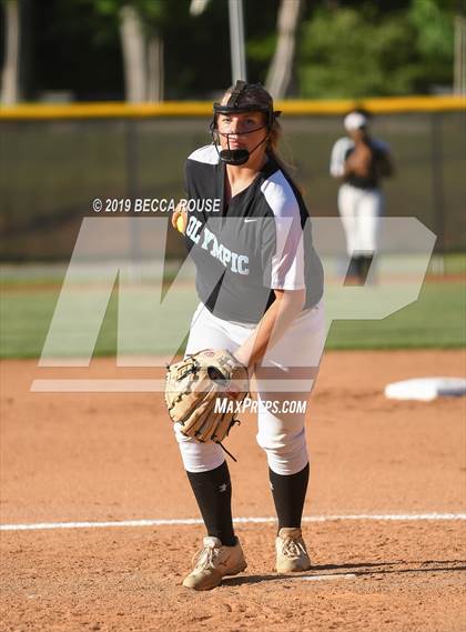 Thumbnail 2 in South Mecklenburg vs Olympic (SoMeck 7 4A Conference Tournament Final) photogallery.