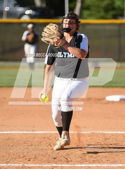 Thumbnail 2 in South Mecklenburg vs Olympic (SoMeck 7 4A Conference Tournament Final) photogallery.