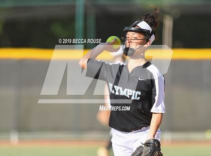 Thumbnail 3 in South Mecklenburg vs Olympic (SoMeck 7 4A Conference Tournament Final) photogallery.