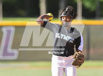 Thumbnail 1 in South Mecklenburg vs Olympic (SoMeck 7 4A Conference Tournament Final) photogallery.
