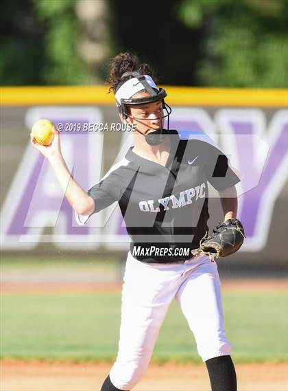 Thumbnail 3 in South Mecklenburg vs Olympic (SoMeck 7 4A Conference Tournament Final) photogallery.