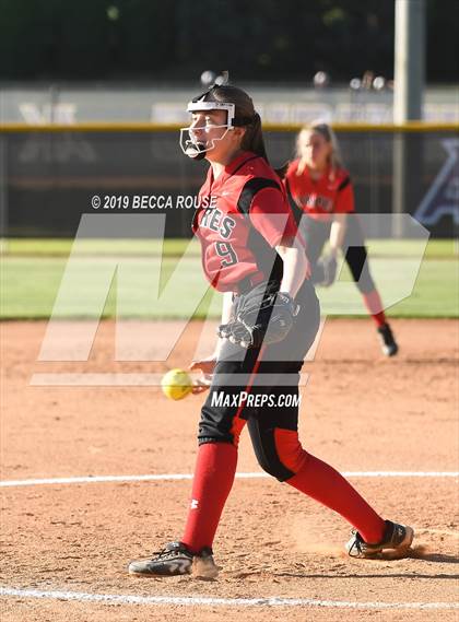 Thumbnail 1 in South Mecklenburg vs Olympic (SoMeck 7 4A Conference Tournament Final) photogallery.