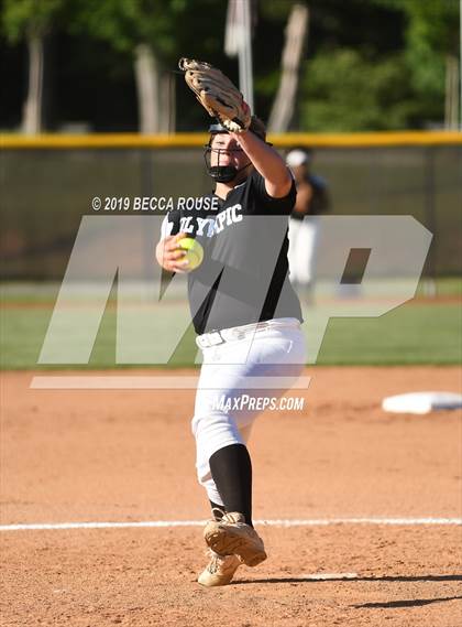 Thumbnail 3 in South Mecklenburg vs Olympic (SoMeck 7 4A Conference Tournament Final) photogallery.
