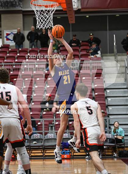 Thumbnail 2 in Calico Rock vs. Bradley (AAA 1A State Playoff Semi-Final) photogallery.