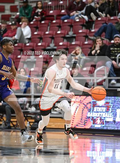 Thumbnail 2 in Calico Rock vs. Bradley (AAA 1A State Playoff Semi-Final) photogallery.