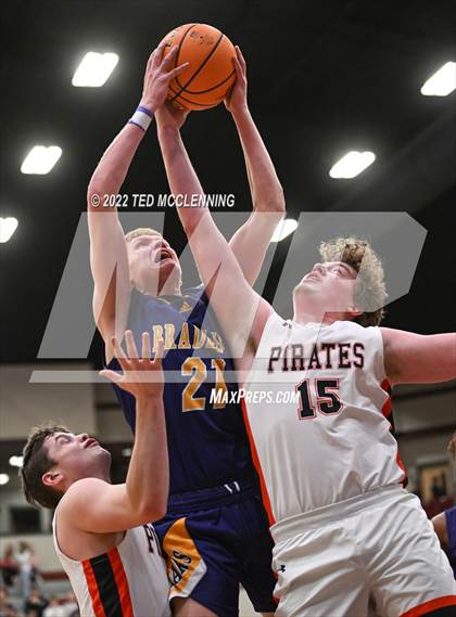 Thumbnail 2 in Calico Rock vs. Bradley (AAA 1A State Playoff Semi-Final) photogallery.