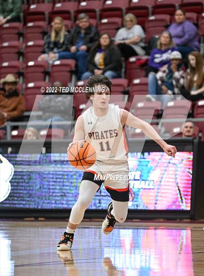 Thumbnail 1 in Calico Rock vs. Bradley (AAA 1A State Playoff Semi-Final) photogallery.
