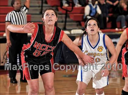 Thumbnail 2 in North County Christian vs. Calvary Baptist (CIF SS D6A Final) photogallery.