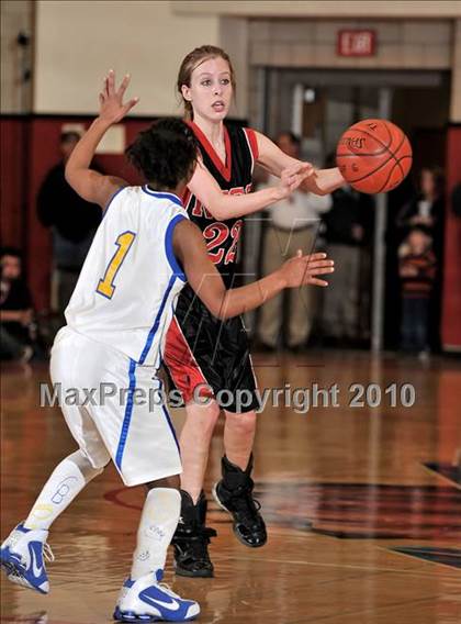 Thumbnail 3 in North County Christian vs. Calvary Baptist (CIF SS D6A Final) photogallery.