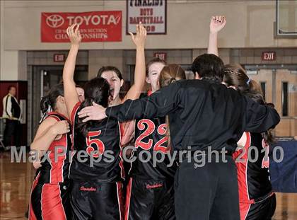 Thumbnail 2 in North County Christian vs. Calvary Baptist (CIF SS D6A Final) photogallery.