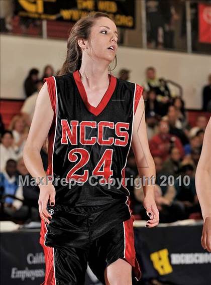 Thumbnail 2 in North County Christian vs. Calvary Baptist (CIF SS D6A Final) photogallery.