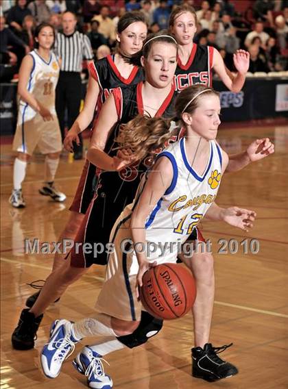 Thumbnail 1 in North County Christian vs. Calvary Baptist (CIF SS D6A Final) photogallery.