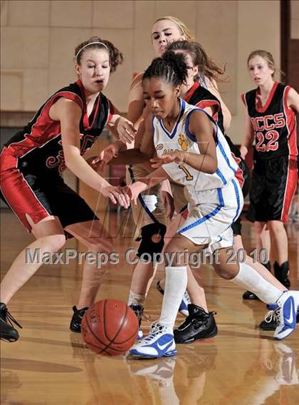 Thumbnail 1 in North County Christian vs. Calvary Baptist (CIF SS D6A Final) photogallery.