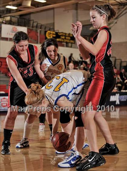 Thumbnail 2 in North County Christian vs. Calvary Baptist (CIF SS D6A Final) photogallery.