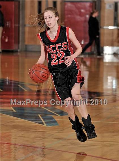 Thumbnail 3 in North County Christian vs. Calvary Baptist (CIF SS D6A Final) photogallery.