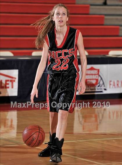 Thumbnail 2 in North County Christian vs. Calvary Baptist (CIF SS D6A Final) photogallery.