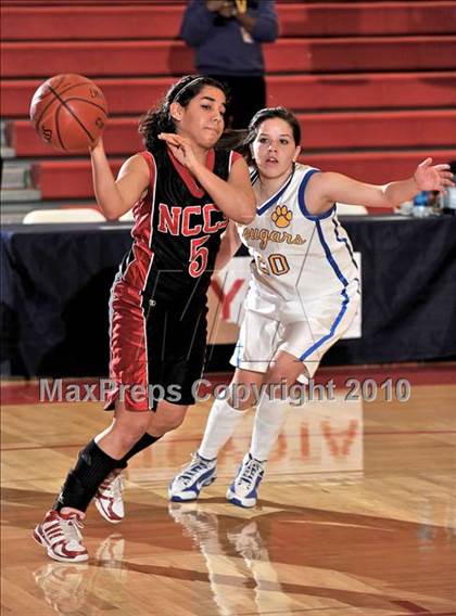 Thumbnail 2 in North County Christian vs. Calvary Baptist (CIF SS D6A Final) photogallery.