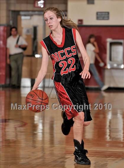 Thumbnail 2 in North County Christian vs. Calvary Baptist (CIF SS D6A Final) photogallery.
