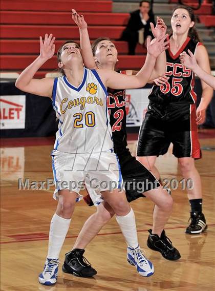 Thumbnail 3 in North County Christian vs. Calvary Baptist (CIF SS D6A Final) photogallery.