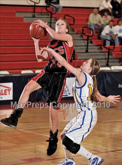 Thumbnail 3 in North County Christian vs. Calvary Baptist (CIF SS D6A Final) photogallery.