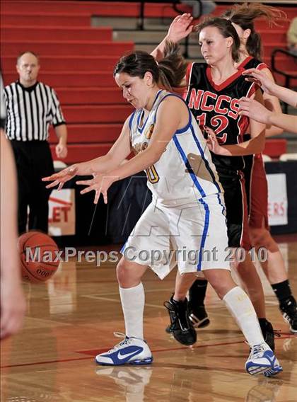 Thumbnail 2 in North County Christian vs. Calvary Baptist (CIF SS D6A Final) photogallery.
