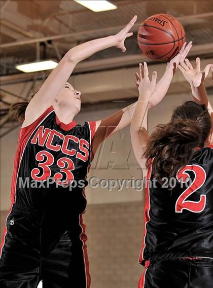 Thumbnail 3 in North County Christian vs. Calvary Baptist (CIF SS D6A Final) photogallery.