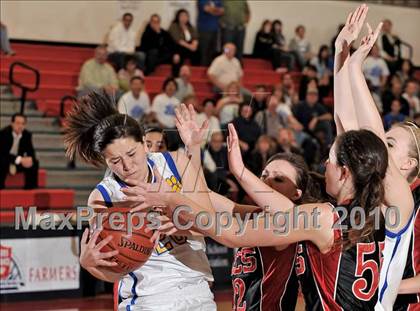 Thumbnail 2 in North County Christian vs. Calvary Baptist (CIF SS D6A Final) photogallery.