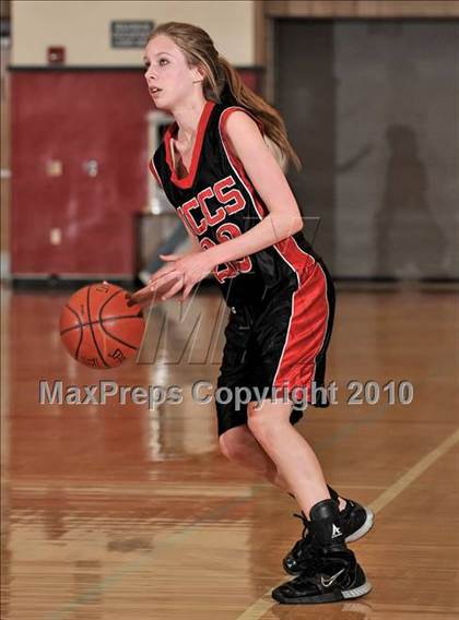 Thumbnail 3 in North County Christian vs. Calvary Baptist (CIF SS D6A Final) photogallery.