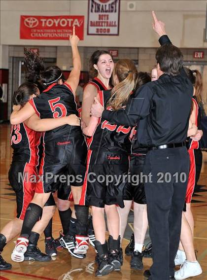 Thumbnail 3 in North County Christian vs. Calvary Baptist (CIF SS D6A Final) photogallery.