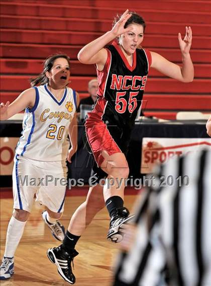 Thumbnail 3 in North County Christian vs. Calvary Baptist (CIF SS D6A Final) photogallery.