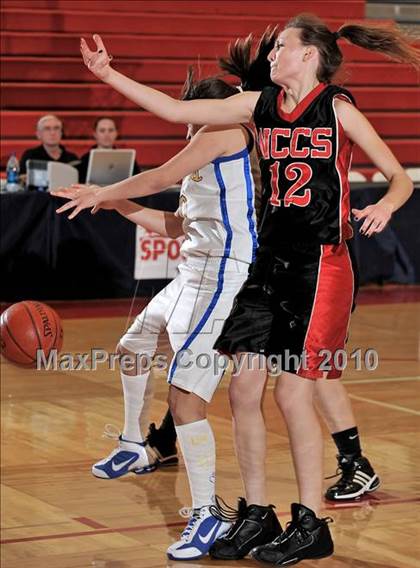 Thumbnail 2 in North County Christian vs. Calvary Baptist (CIF SS D6A Final) photogallery.