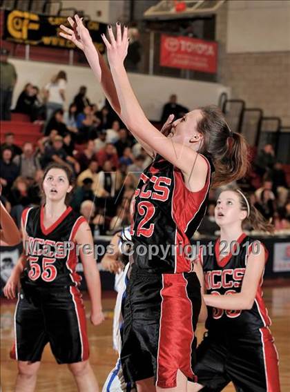 Thumbnail 3 in North County Christian vs. Calvary Baptist (CIF SS D6A Final) photogallery.