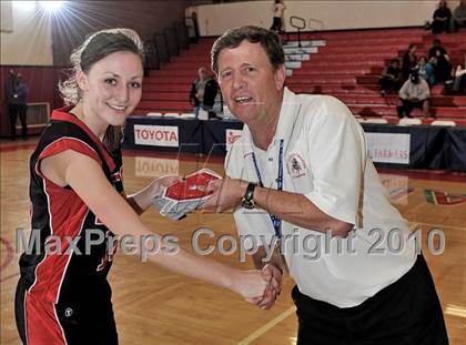 Thumbnail 3 in North County Christian vs. Calvary Baptist (CIF SS D6A Final) photogallery.