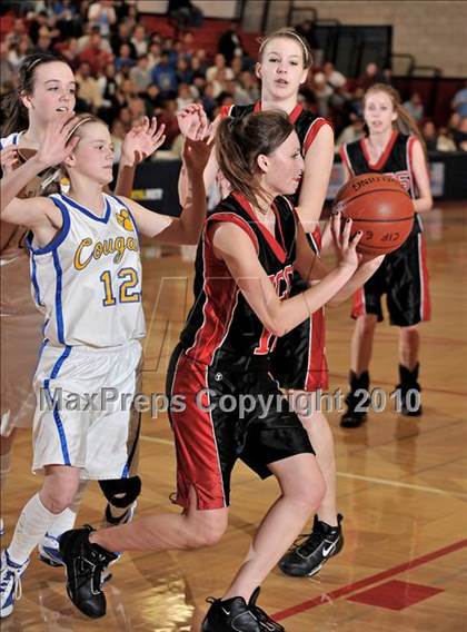 Thumbnail 2 in North County Christian vs. Calvary Baptist (CIF SS D6A Final) photogallery.