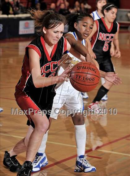 Thumbnail 3 in North County Christian vs. Calvary Baptist (CIF SS D6A Final) photogallery.