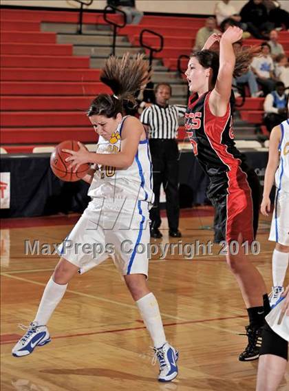 Thumbnail 2 in North County Christian vs. Calvary Baptist (CIF SS D6A Final) photogallery.