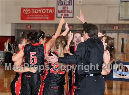 Thumbnail 1 in North County Christian vs. Calvary Baptist (CIF SS D6A Final) photogallery.